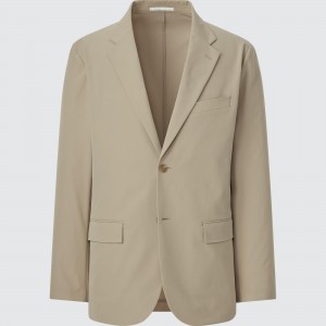 Uniqlo Airsense Ultra Light Jacket Jacken Herren Beige | 30649JMFI