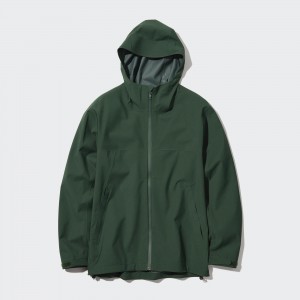 Uniqlo Blocktech 3d Cut Parka Jacken Herren Olivgrün | 38160YOZH