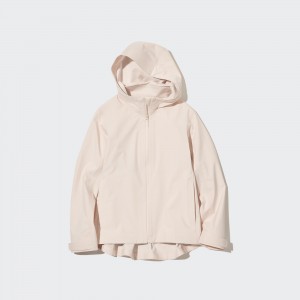 Uniqlo Blocktech Parka Jacken Damen Beige | 63514UCDJ