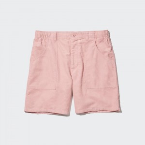 Uniqlo Corduroy Shorts Hosen Herren Rosa | 38591WOCN