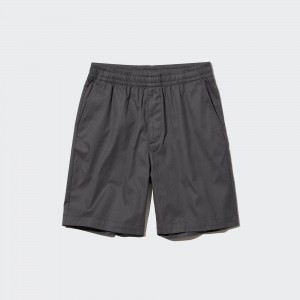 Uniqlo Dry Stretch Easy Shorts Hosen Herren Dunkelgrau | 05218MVDG