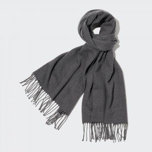 Uniqlo Heattech Scarf Taschen Damen Grau | 37408DFMK