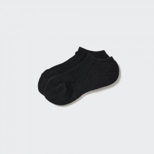 Uniqlo Heattech Short Thermal Socks Socken Damen Schwarz | 74592EUQG