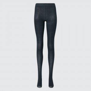 Uniqlo Heattech Thermal Tights Strumpfhose Damen Dunkelgrau | 84927EIVL