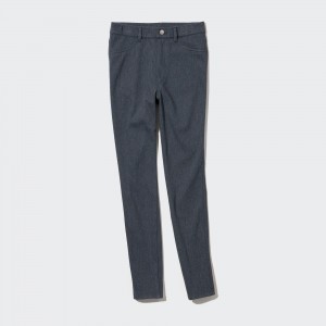 Uniqlo Heattech Ultra Stretch High Rise Leggings Trousers Oberteile Damen Grau | 31594OYTH