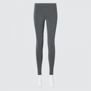 Uniqlo Heattech Ultra Warm Thermal Leggings Strumpfhose Damen Dunkelgrau | 17928DAKP
