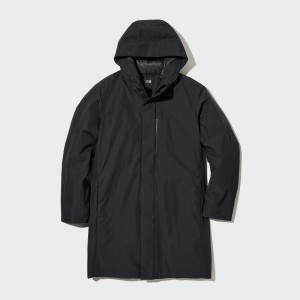 Uniqlo Hybrid Down Coat Jacken Herren Schwarz | 79826GUNC