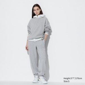 Uniqlo Joggers Oberteile Damen Grau | 08346GEFX