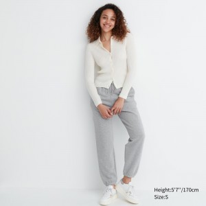 Uniqlo Joggers Oberteile Damen Grau | 20639ERSH