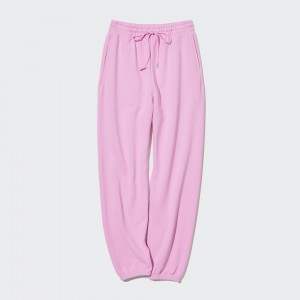 Uniqlo Joggers Oberteile Damen Rosa | 76829QAED