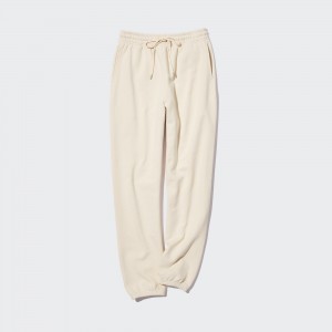 Uniqlo Joggers Oberteile Damen Weiß | 27901EQIC