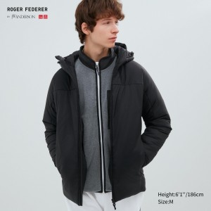 Uniqlo Light Warm Padded Parka Jacken Herren Schwarz | 65102QDGN