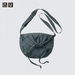 Uniqlo Mini Drawstring Bag Taschen Damen Grün | 62017ZKAM
