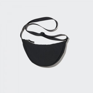 Uniqlo Round Mini Shoulder Bag Taschen Damen Schwarz | 14065TAYQ
