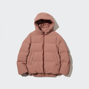 Uniqlo Seamless Down Parka Jacken Damen Orange | 41087MORW