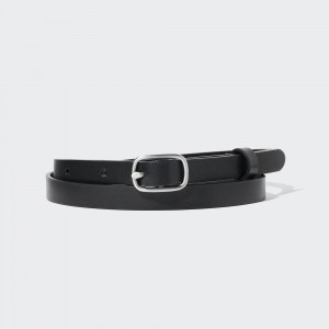 Uniqlo Skinny Dress Belt Taschen Damen Schwarz | 35469OPFE