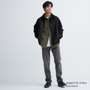 Uniqlo Slim Fit Jeans Jeans Herren Grau | 16574JVHK