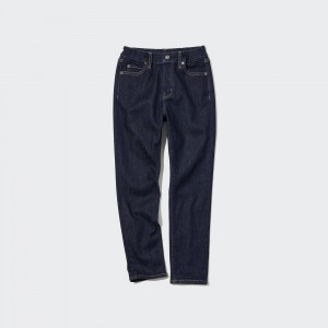 Uniqlo Super Soft Jeans Jogginghose Kinder Blau | 10368YVGM