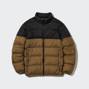 Uniqlo Ultra Light Down 3d Cut Jacket Jacken Herren Braun | 80319PBNW