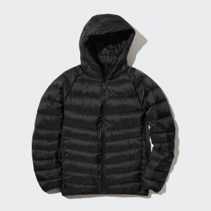 Uniqlo Ultra Light Down 3d Cut Parka Jacken Herren Schwarz | 84321CDGB