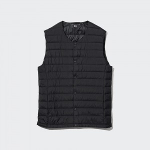 Uniqlo Ultra Light Down Compact Vest Jacken Herren Schwarz | 54012NUOH