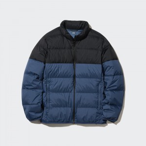Uniqlo Ultra Light Down Jacket 3d Cut Jacken Herren Blau | 86247PGRQ