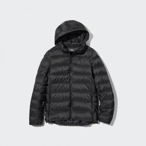 Uniqlo Ultra Light Down Parka Jacken Damen Schwarz | 61890OQLM