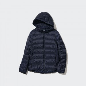 Uniqlo Ultra Light Down Parka Jacken Damen Navy | 90375PMTD