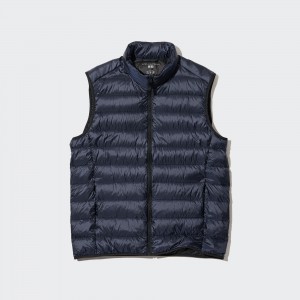 Uniqlo Ultra Light Down Vest Jacken Herren Navy | 64502CARZ