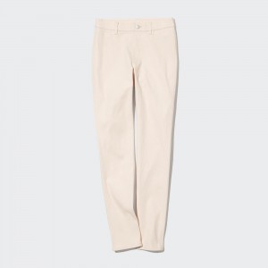 Uniqlo Ultra Stretch Leggings Trousers Long Oberteile Damen Weiß | 50483DKCT