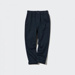 Uniqlo Ultra Stretch Tapered Jeans Jogginghose Kinder Navy | 20653BMRQ