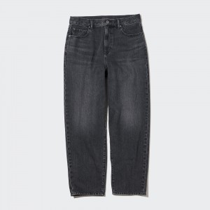 Uniqlo Wide Leg Tapered Jeans Jeans Damen Grau | 34689AFQU